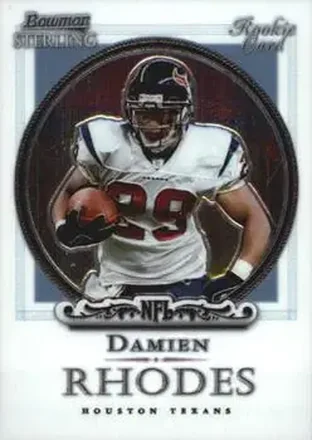 2006 Bowman Sterling #3 Damien Rhodes