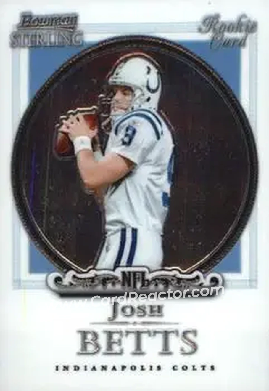 2006 Bowman Sterling #4 - Josh Betts - Indianapolis Colts - Front