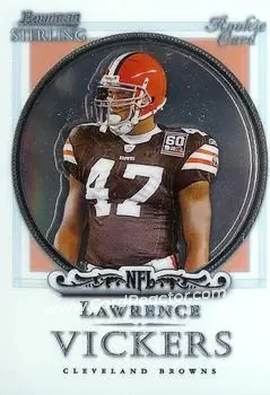 2006 Bowman Sterling #7 - Lawrence Vickers - Cleveland Browns