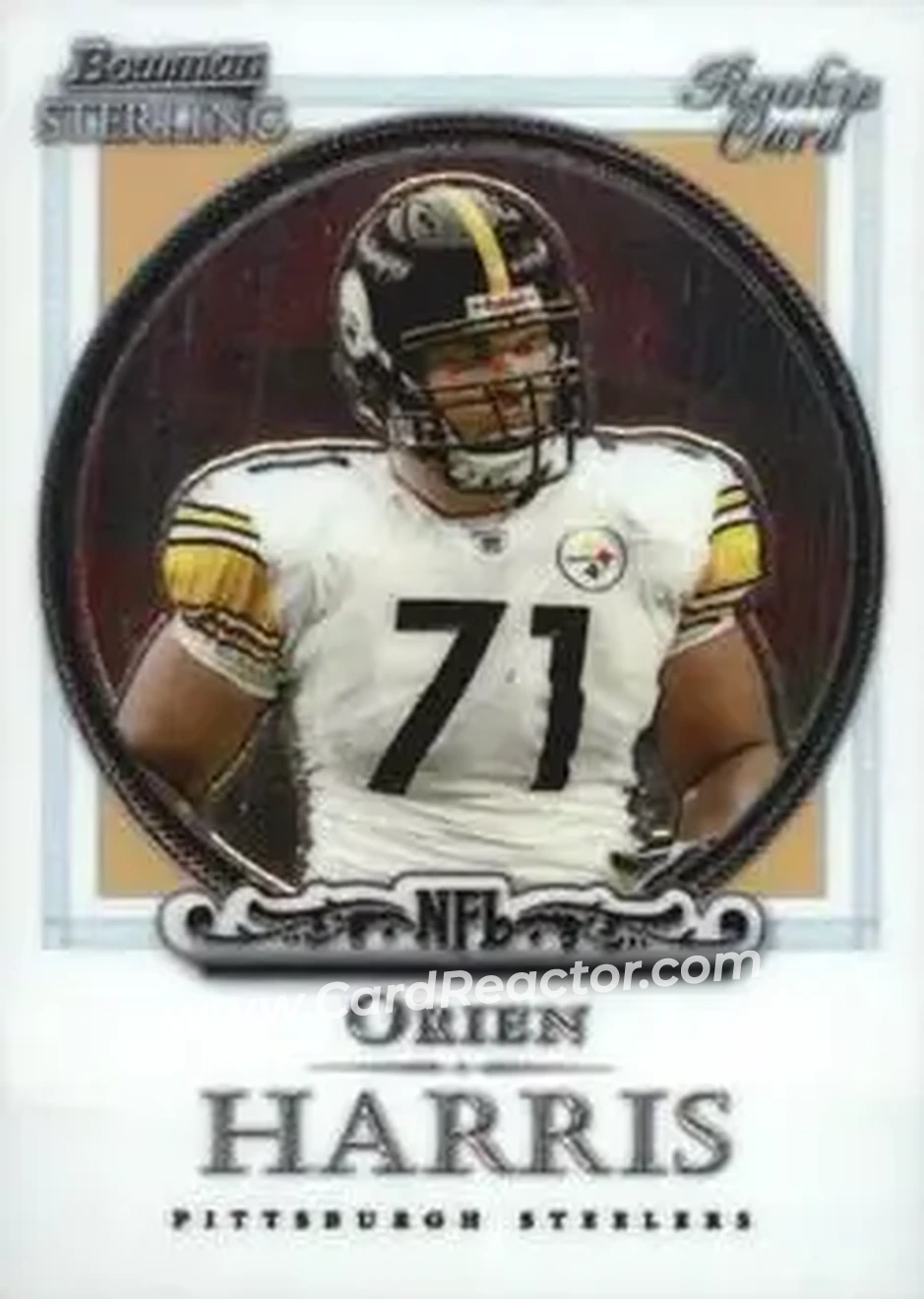 2006 Bowman Sterling #10 - Orien Harris - Pittsburgh Steelers