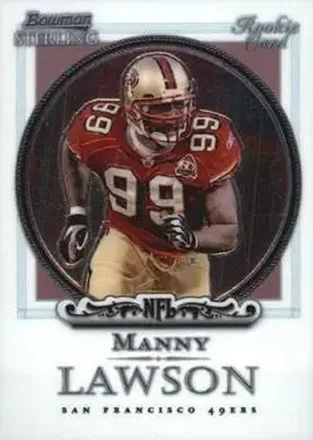 2006 Bowman Sterling #15 Manny Lawson