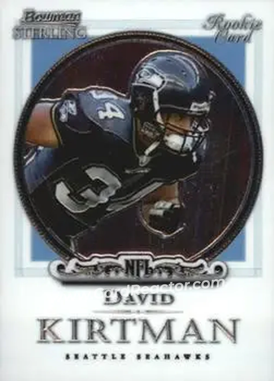 2006 Bowman Sterling #16 - David Kirtman - Seattle Seahawks - Front