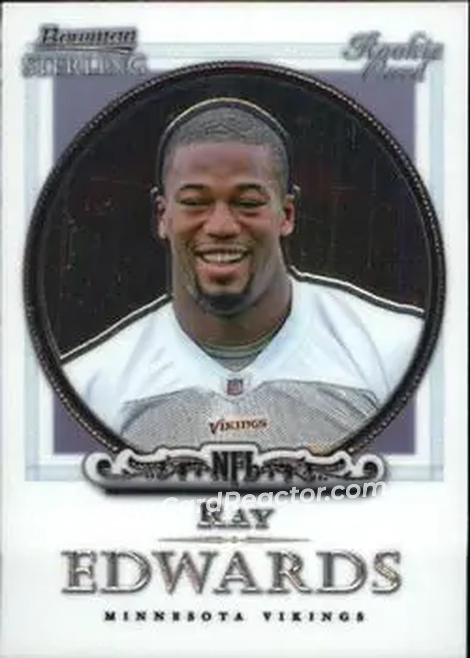 2006 Bowman Sterling #20 - Ray Edwards - Minnesota Vikings - Front