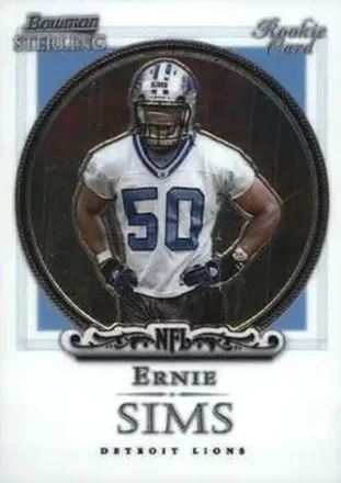 2006 Bowman Sterling #22 - Ernie Sims - Detroit Lions