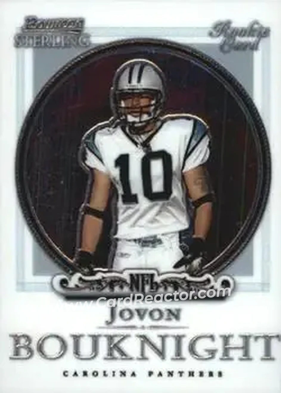 2006 Bowman Sterling #23 - Jovon Bouknight - Carolina Panthers - Front