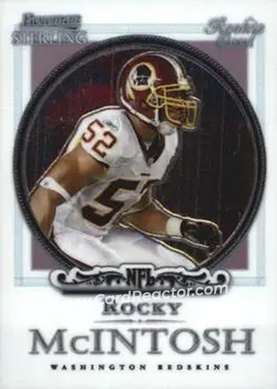2006 Bowman Sterling #31 - Rocky McIntosh - Washington Redskins - Front