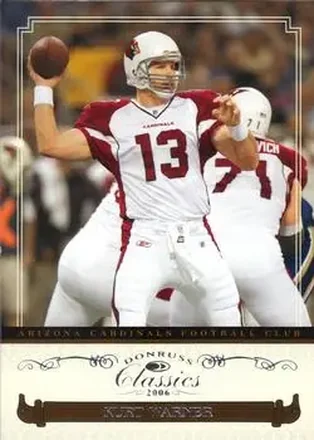 2006 Donruss Classics #2 - Kurt Warner - Arizona Cardinals
