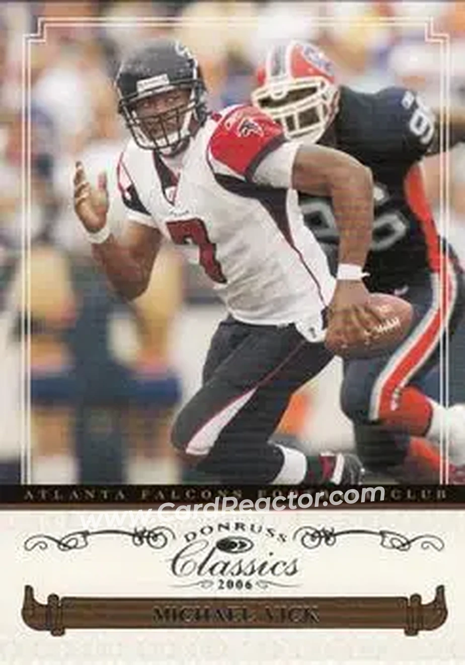 2006 Donruss Classics #6 - Michael Vick - Atlanta Falcons - Front