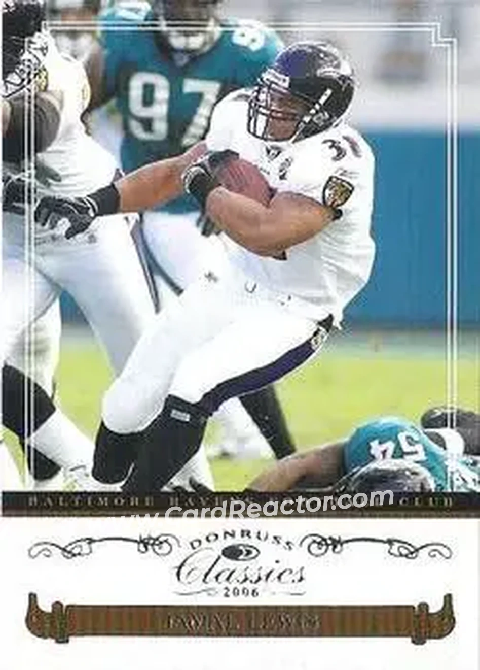 2006 Donruss Classics #8 - Jamal Lewis - Baltimore Ravens - Front