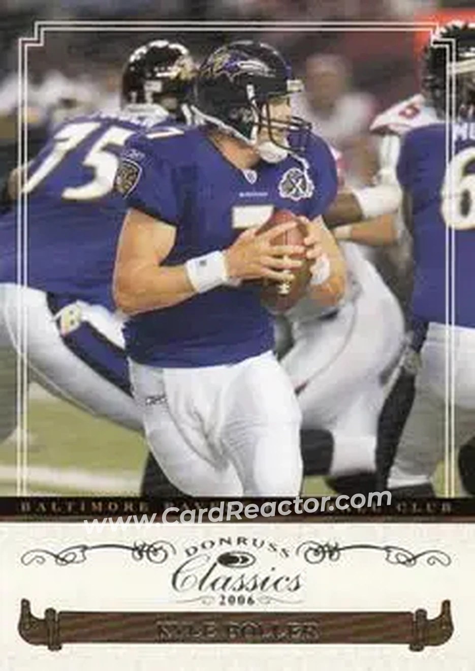 2006 Donruss Classics #9 - Kyle Boller - Baltimore Ravens - Front