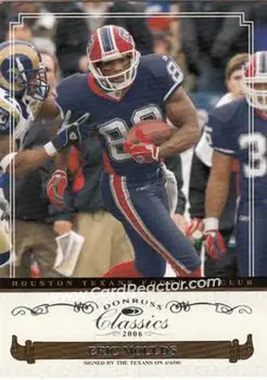 2006 Donruss Classics #10 - Eric Moulds - Houston Texans - Front