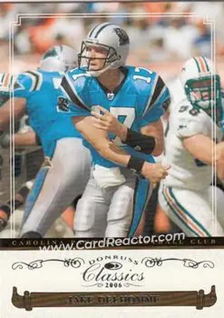 2006 Donruss Classics #13 - Jake Delhomme - Carolina Panthers - Front