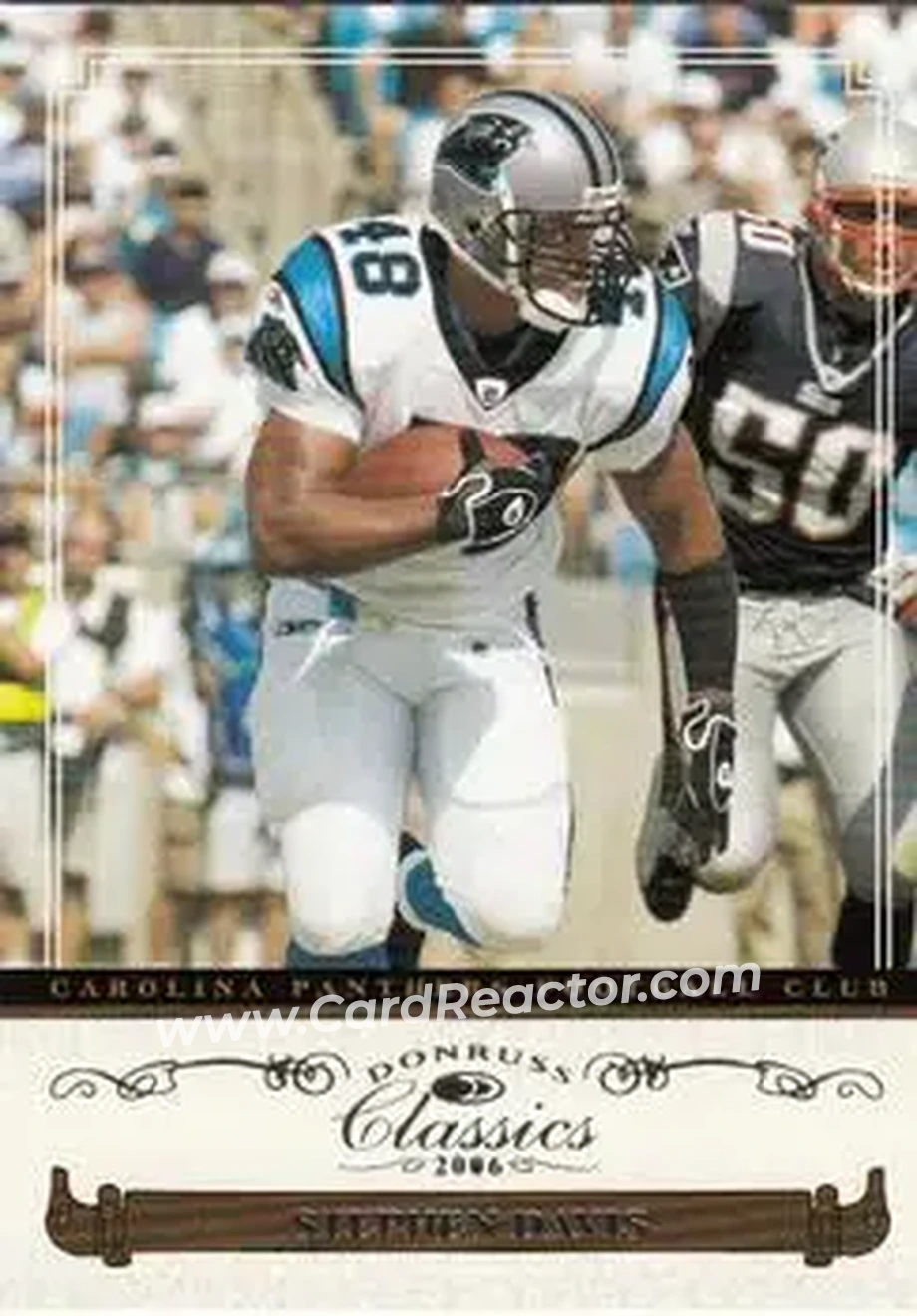 2006 Donruss Classics #14 - Stephen Davis - Carolina Panthers - Front