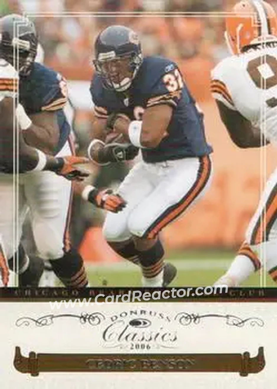 2006 Donruss Classics #16 - Cedric Benson - Chicago Bears - Front