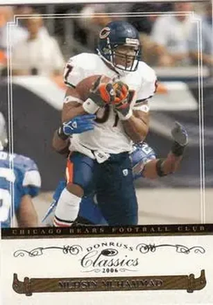 2006 Donruss Classics #18 - Muhsin Muhammad - Chicago Bears