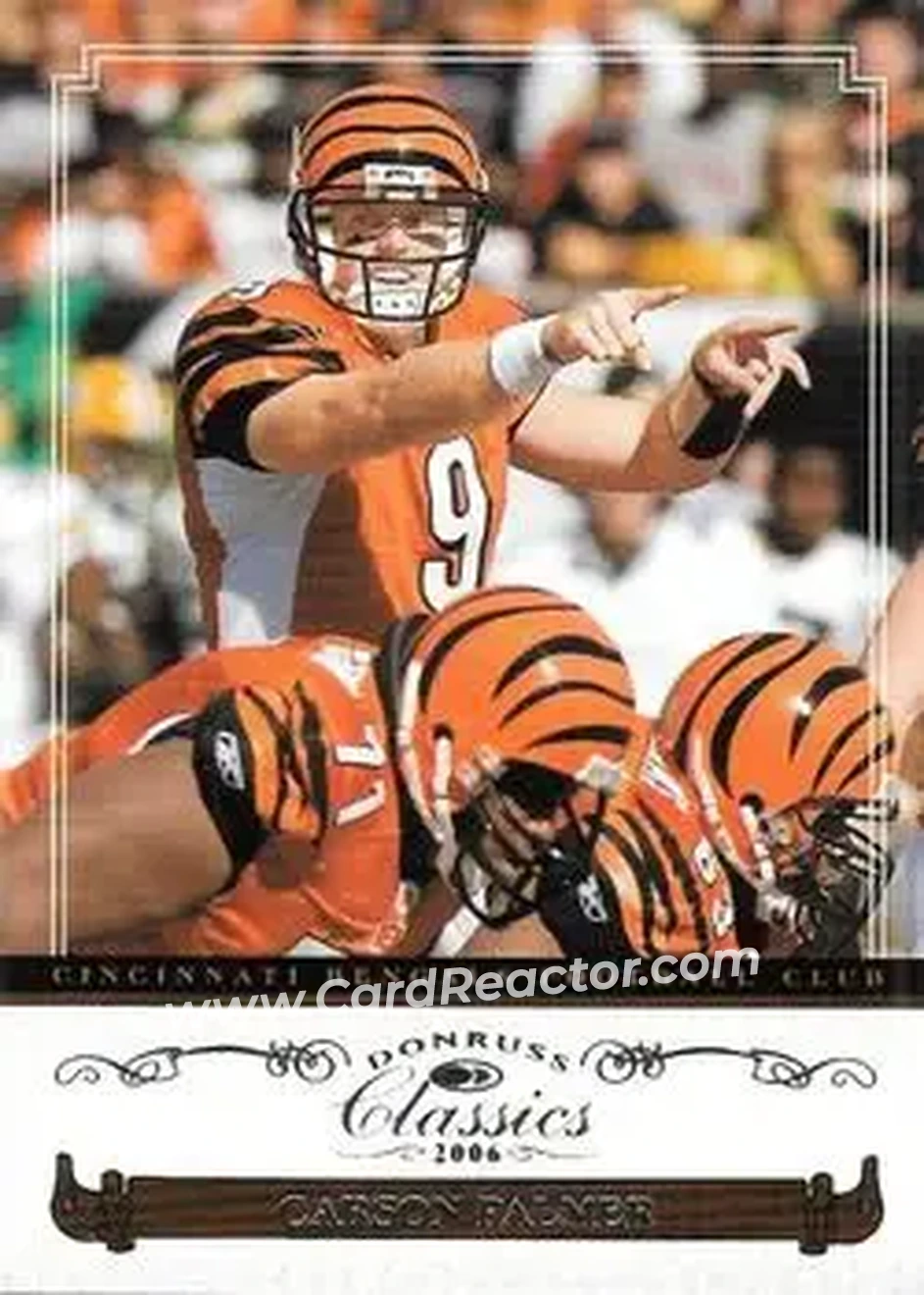 2006 Donruss Classics #20 - Carson Palmer - Cincinnati Bengals - Front