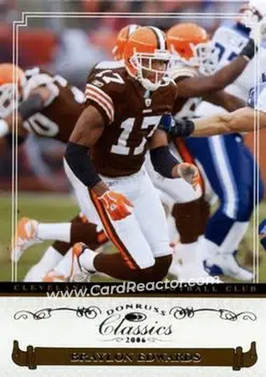 2006 Donruss Classics #24 - Braylon Edwards - Cleveland Browns - Front
