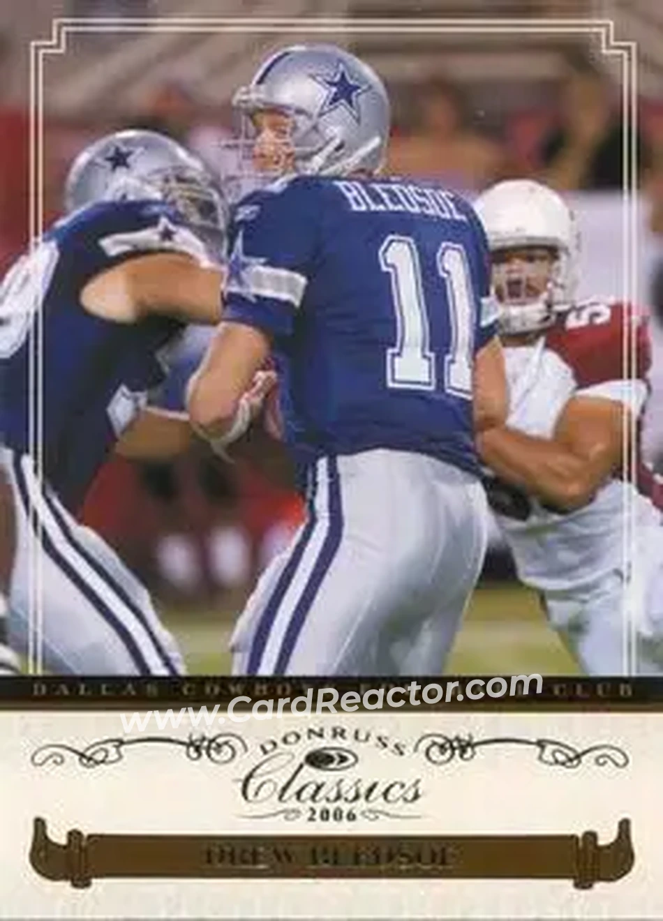 2006 Donruss Classics #27 - Drew Bledsoe - Dallas Cowboys - Front