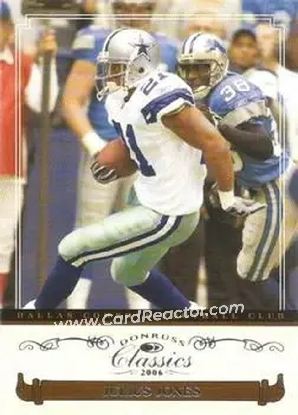 2006 Donruss Classics #28 - Julius Jones - Dallas Cowboys - Front