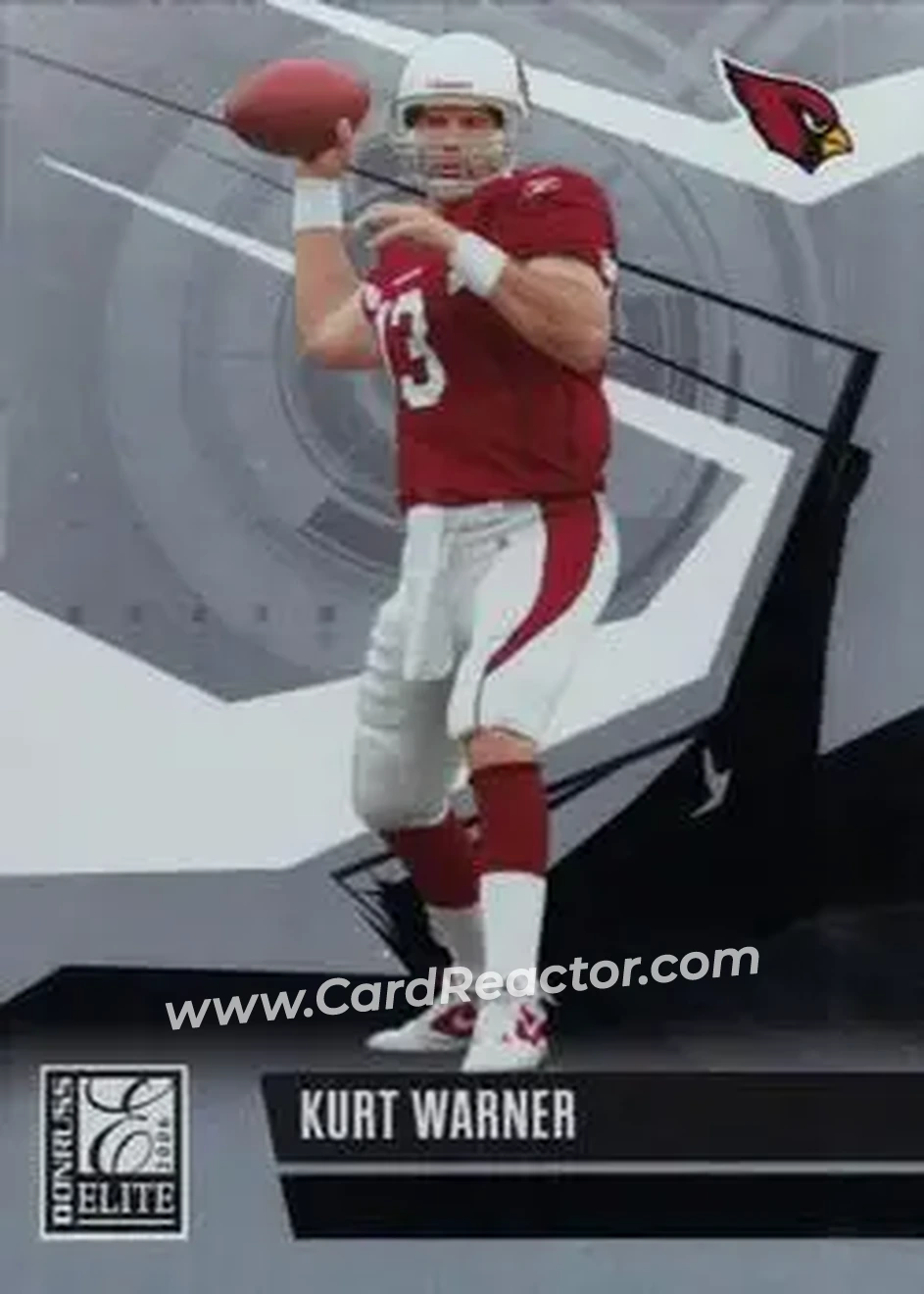 2006 Donruss Elite #2 - Kurt Warner - Arizona Cardinals - Front