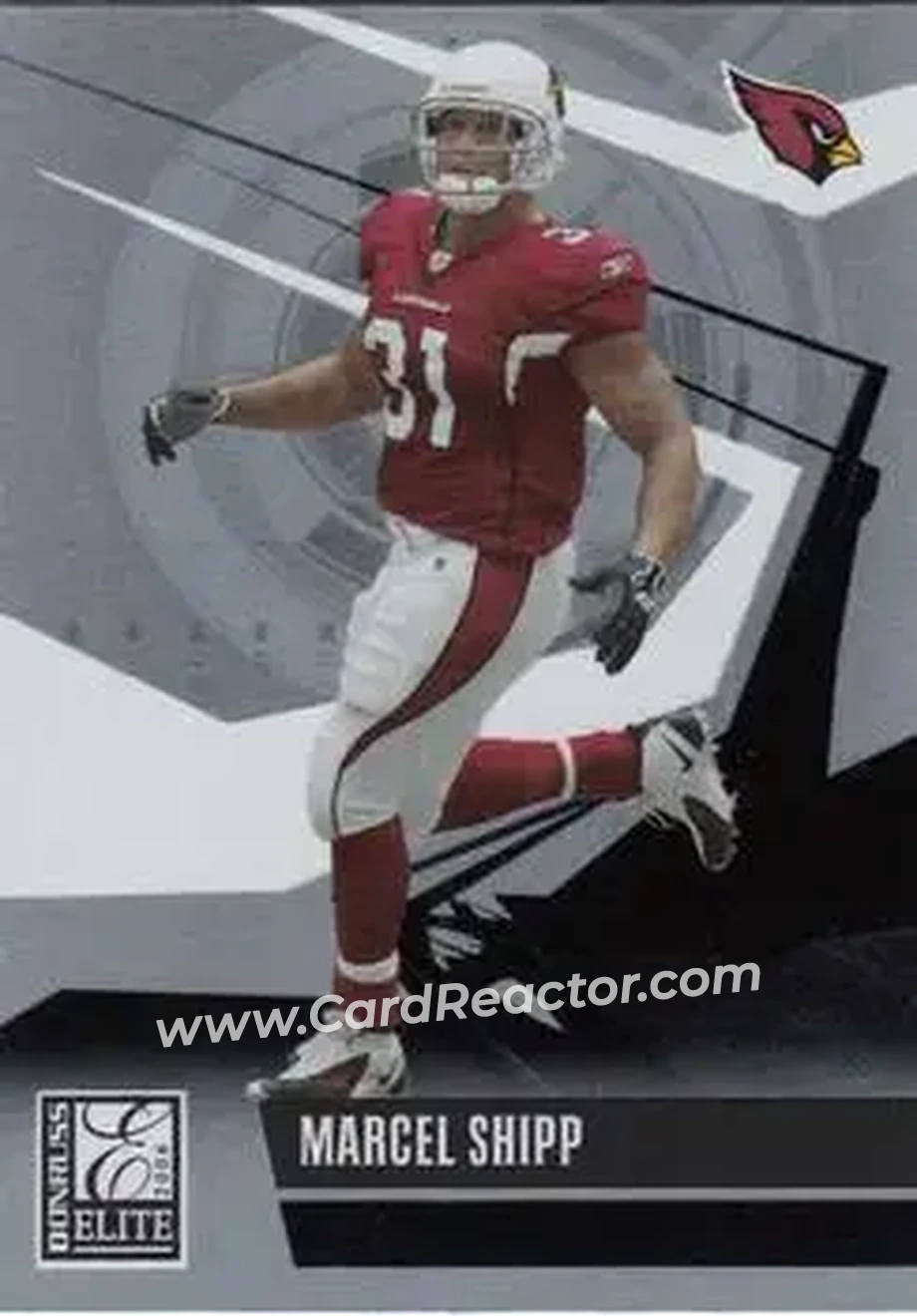 2006 Donruss Elite #4 - Marcel Shipp - Arizona Cardinals - Front