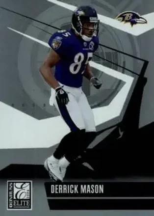 2006 Donruss Elite #8 - Derrick Mason - Baltimore Ravens