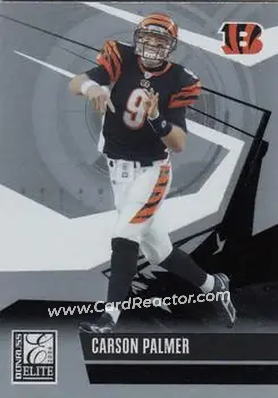 2006 Donruss Elite #20 - Carson Palmer - Cincinnati Bengals - Front