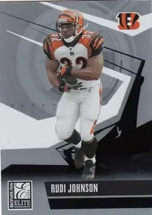 2006 Donruss Elite #22 - Rudi Johnson - Cincinnati Bengals