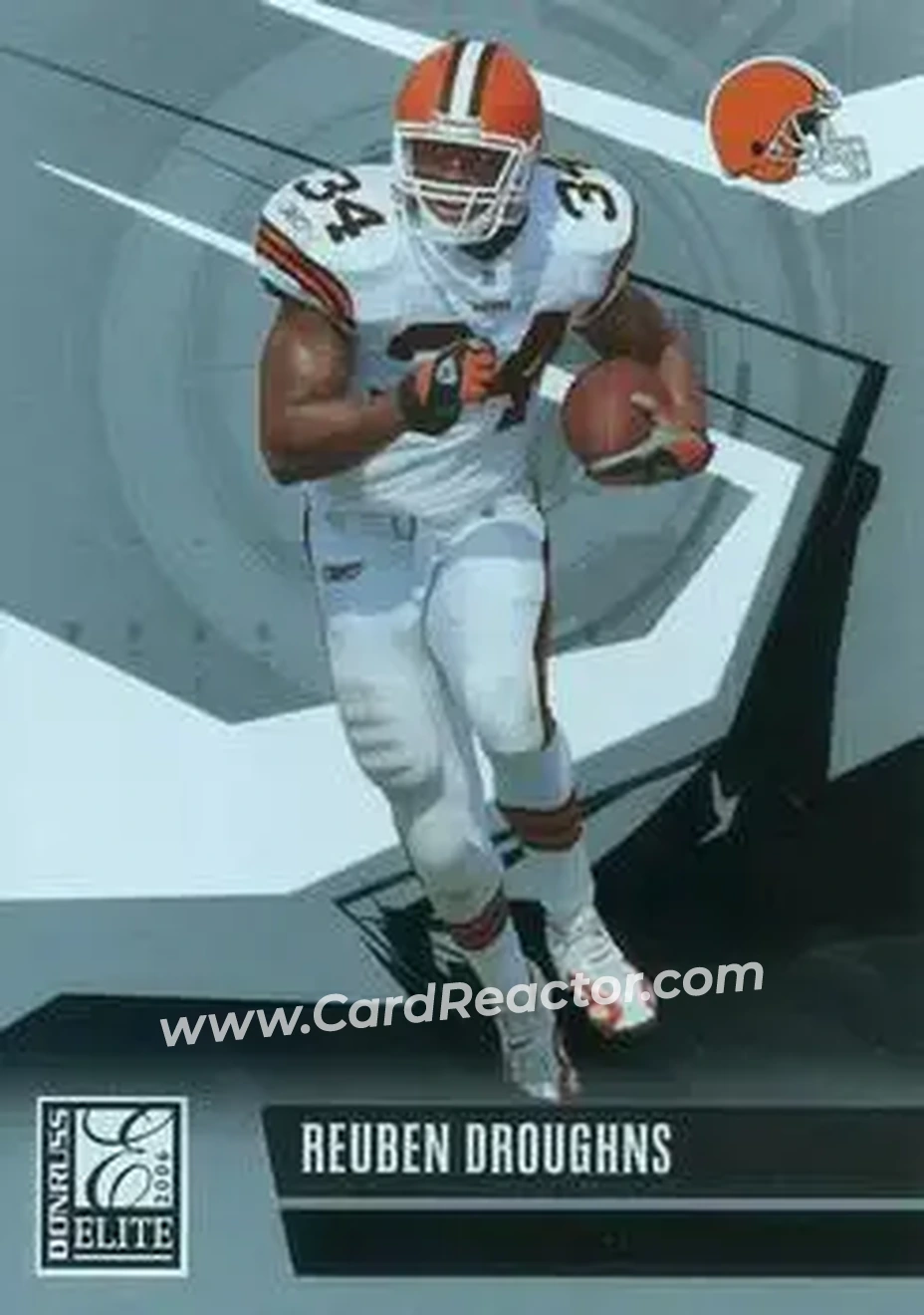 2006 Donruss Elite #24 - Reuben Droughns - Cleveland Browns - Front