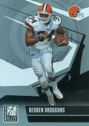 2006 Donruss Elite #24 - Reuben Droughns - Cleveland Browns