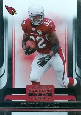2006 Donruss Gridiron Gear #1 - Edgerrin James - Arizona Cardinals