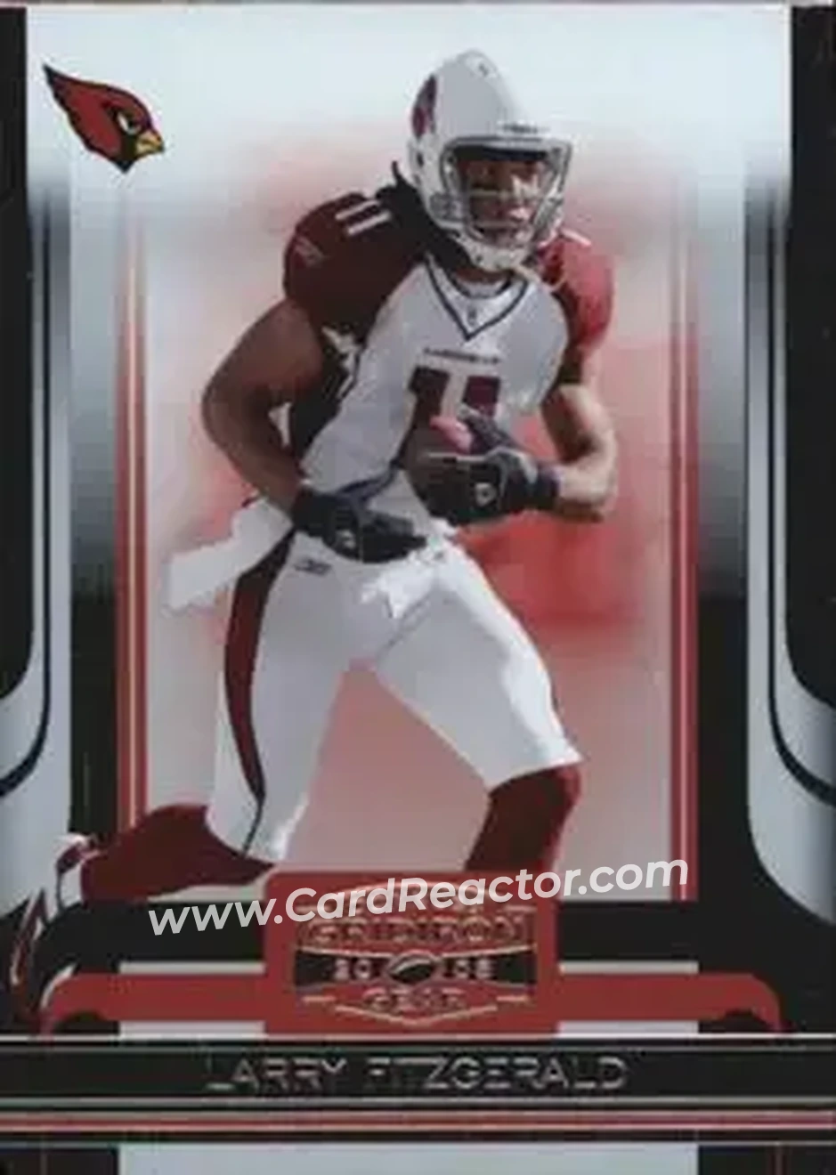 2006 Donruss Gridiron Gear #3 - Larry Fitzgerald - Arizona Cardinals - Front 2006 Donruss Gridiron Gear #3 - Larry Fitzgerald - Arizona Cardinals - Front