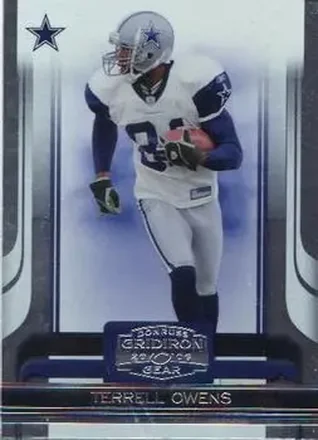 2006 Donruss Gridiron Gear #30 - Terrell Owens - Dallas Cowboys