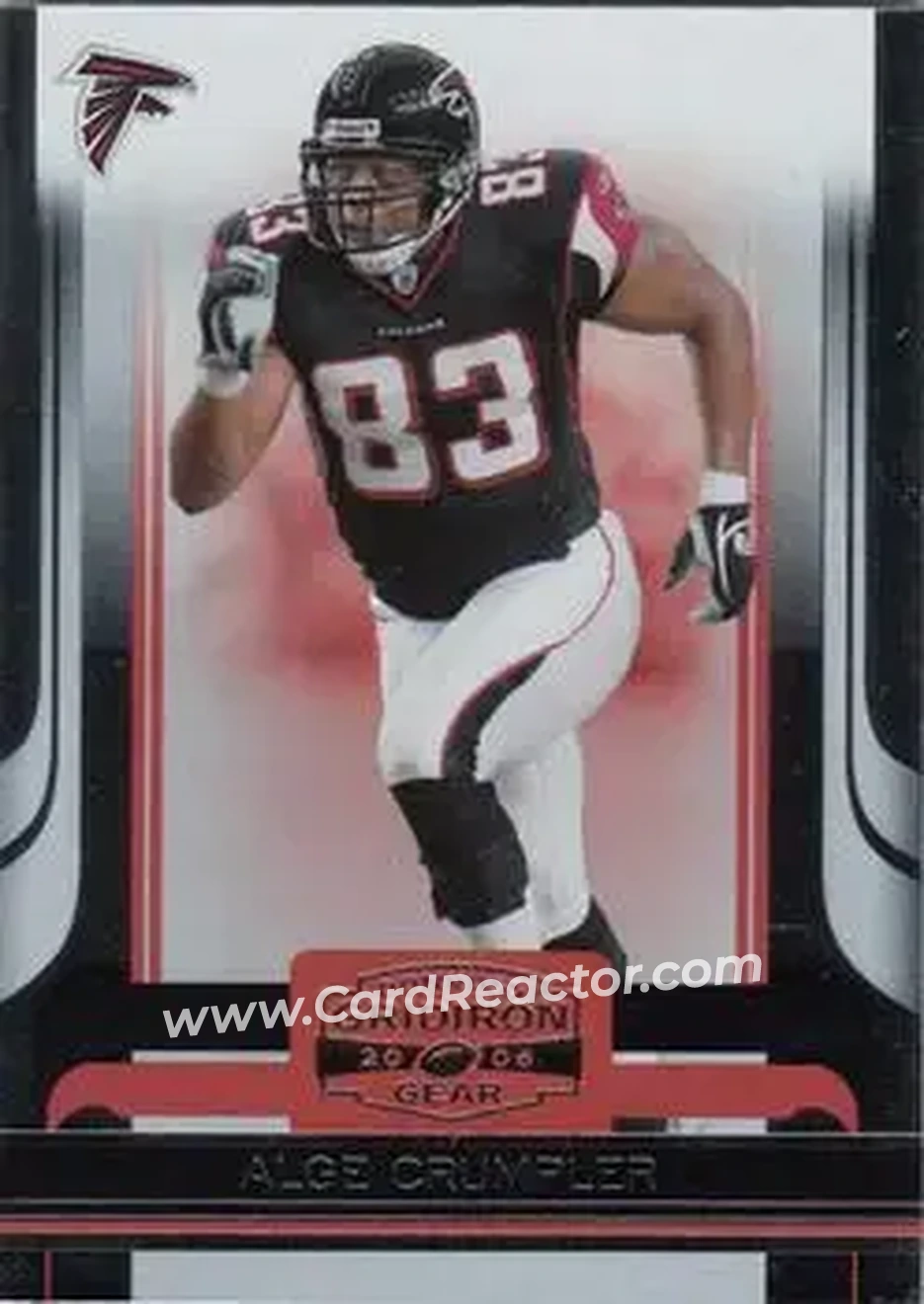 2006 Donruss Gridiron Gear #4 - Alge Crumpler - Atlanta Falcons - Front