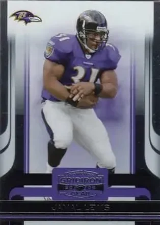 2006 Donruss Gridiron Gear #7 - Jamal Lewis - Baltimore Ravens
