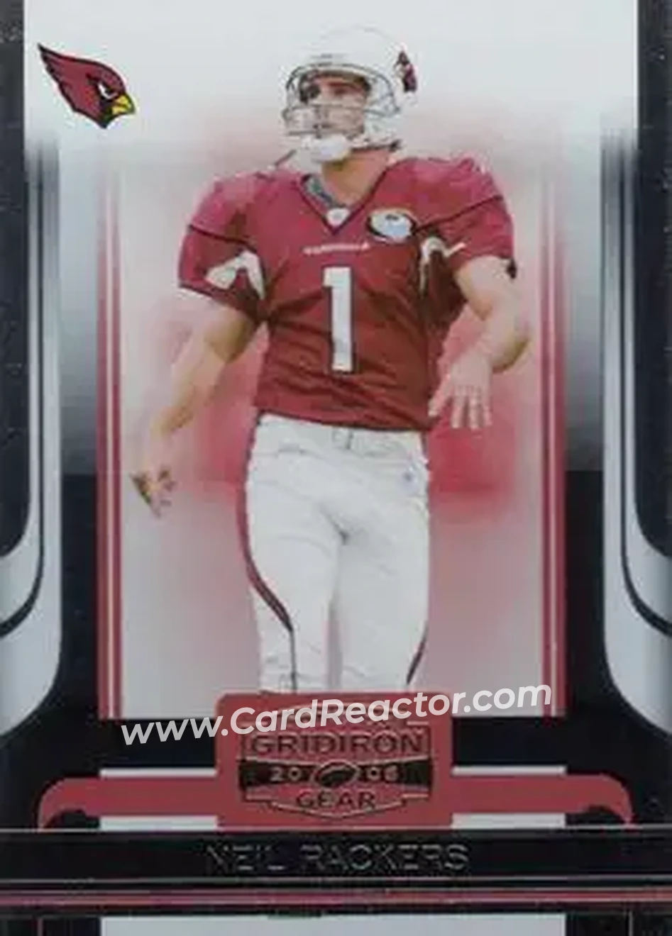 2006 Donruss Gridiron Gear #9 - Neil Rackers - Arizona Cardinals - Front