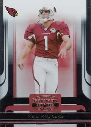 2006 Donruss Gridiron Gear #9 - Neil Rackers - Arizona Cardinals