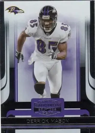 2006 Donruss Gridiron Gear #10 - Derrick Mason - Baltimore Ravens
