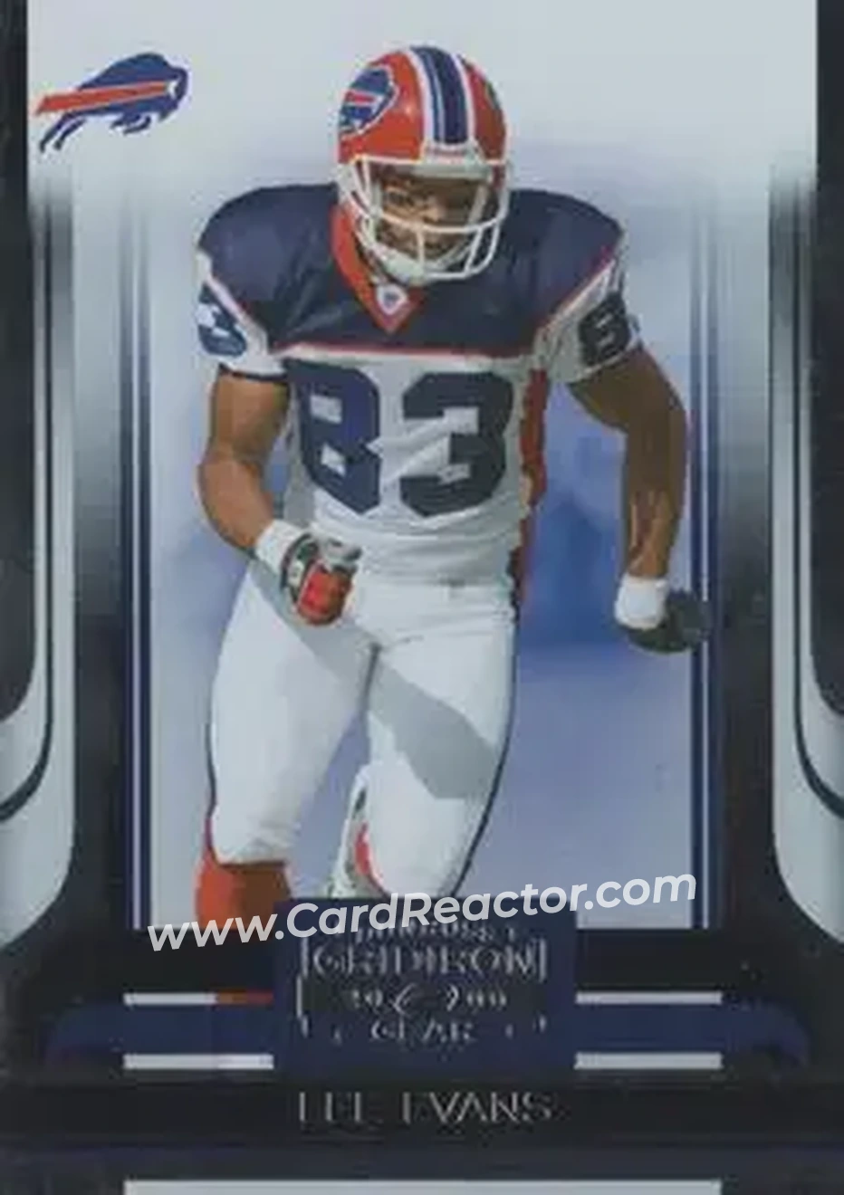 2006 Donruss Gridiron Gear #12 - Lee Evans - Buffalo Bills - Front