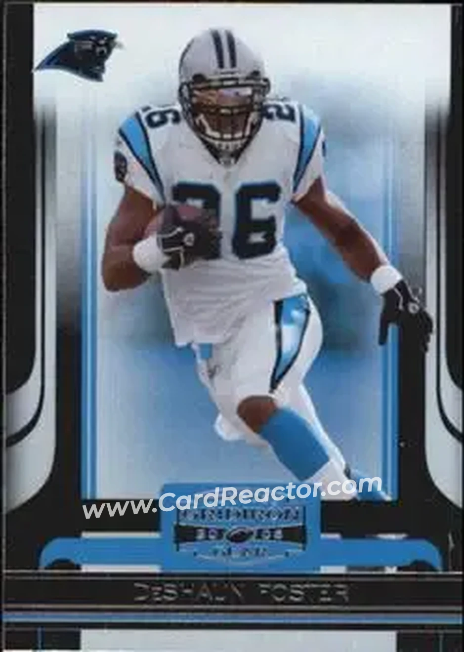 2006 Donruss Gridiron Gear #14 - DeShaun Foster - Carolina Panthers - Front