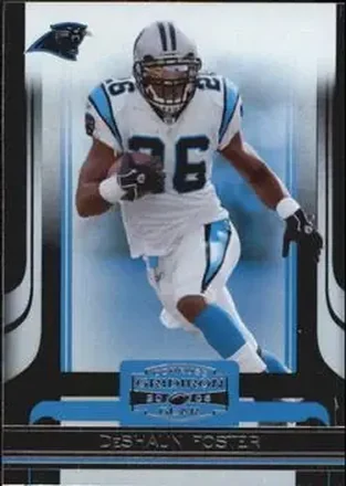 2006 Donruss Gridiron Gear #14 - DeShaun Foster - Carolina Panthers