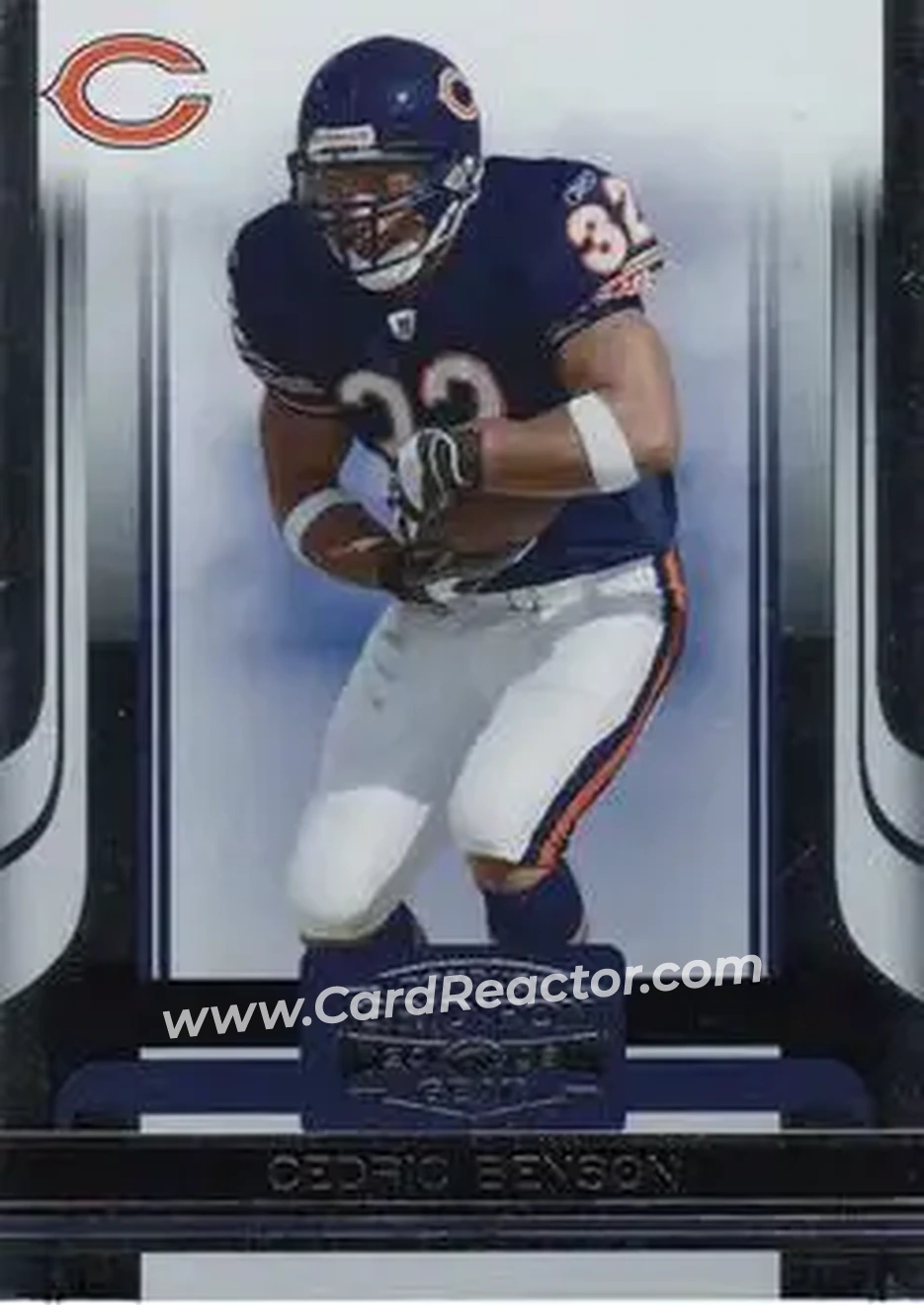 2006 Donruss Gridiron Gear #18 - Cedric Benson - Chicago Bears - Front