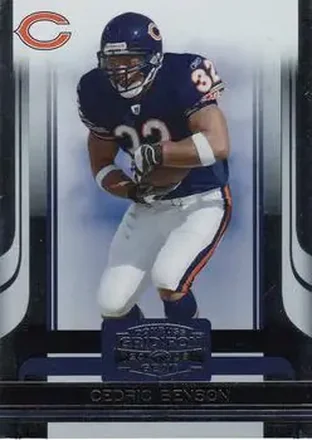 2006 Donruss Gridiron Gear #18 - Cedric Benson - Chicago Bears