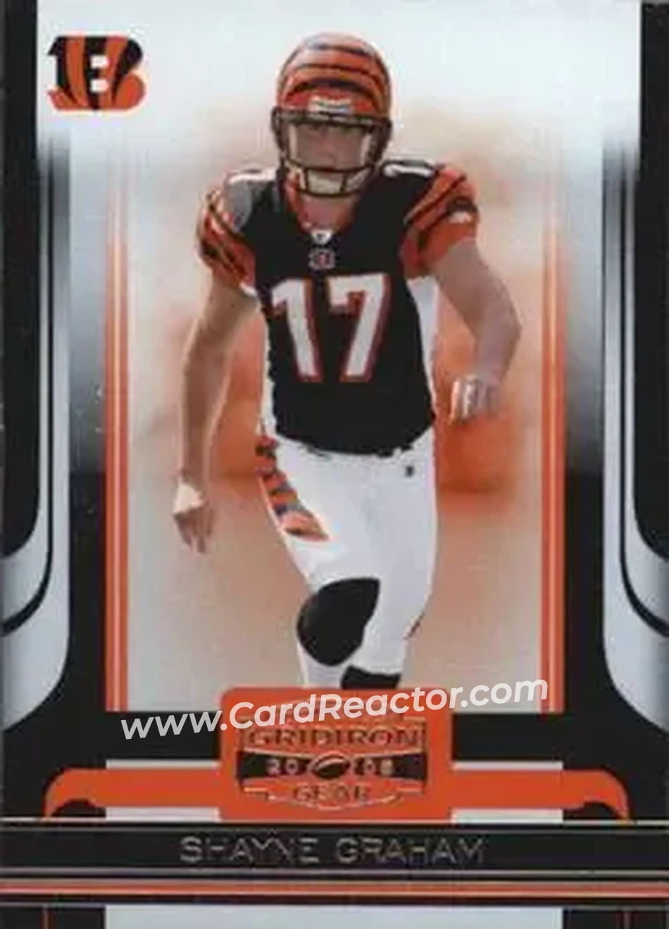 2006 Donruss Gridiron Gear #20 - Shayne Graham - Cincinnati Bengals - Front