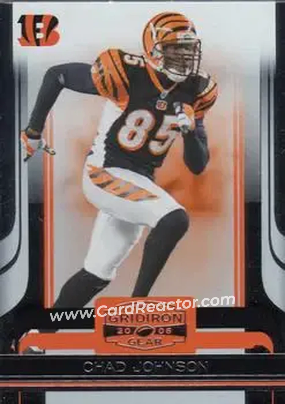 2006 Donruss Gridiron Gear #22 - Chad Ochocinco - Cincinnati Bengals - Front