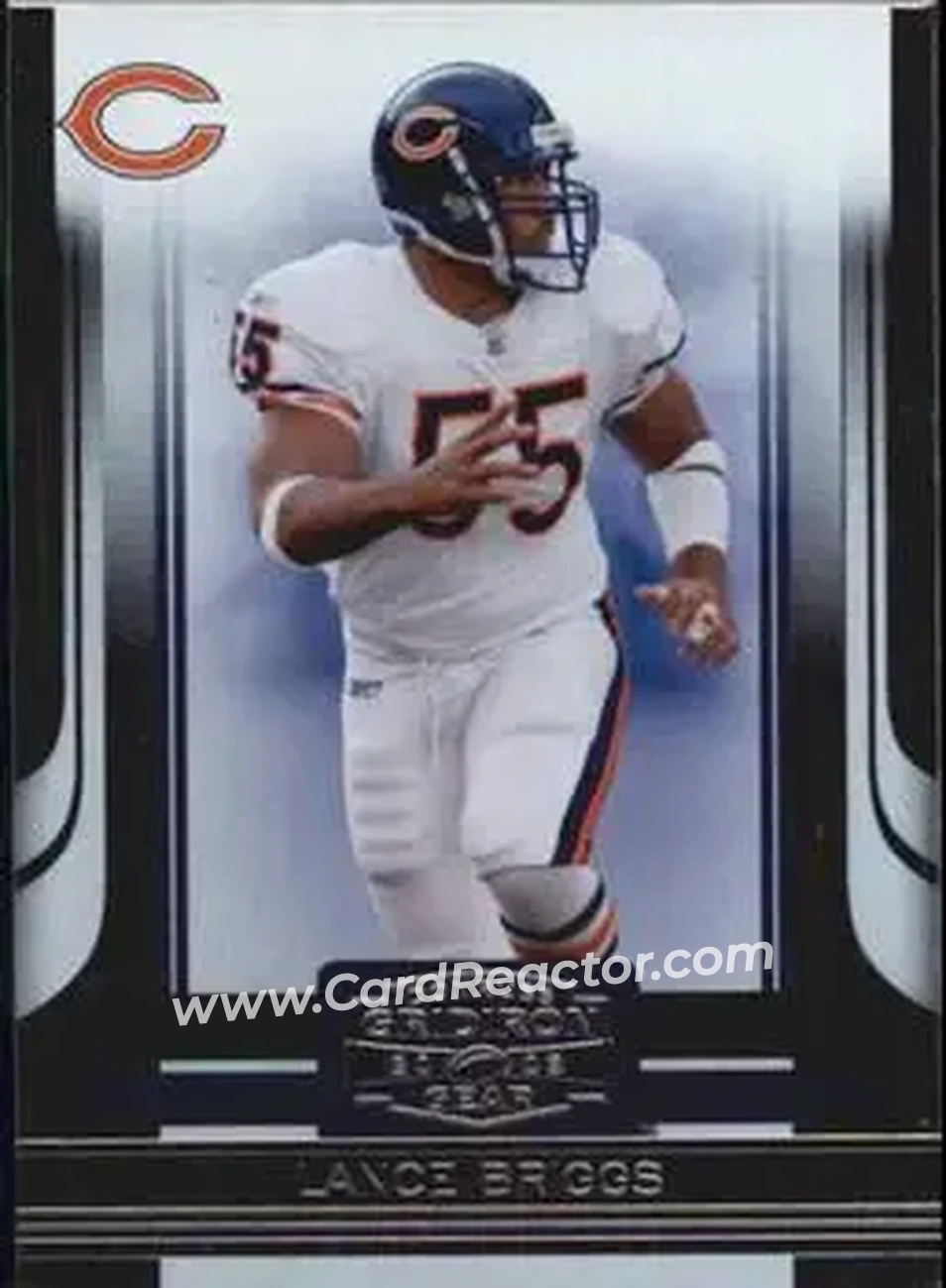 2006 Donruss Gridiron Gear #26 - Lance Briggs - Chicago Bears - Front