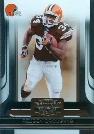 2006 Donruss Gridiron Gear #27 - Reuben Droughns - Cleveland Browns