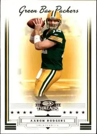 Aaron Rodgers · 2006 Donruss Threads #10