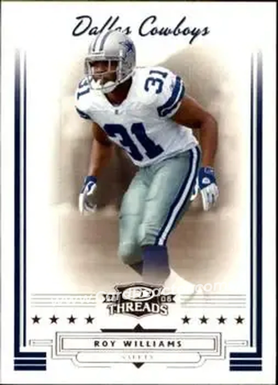 2006 Donruss Threads #4 - Roy Williams - Dallas Cowboys - Front