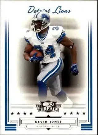 2006 Donruss Threads #7 - Kevin Jones - Detroit Lions